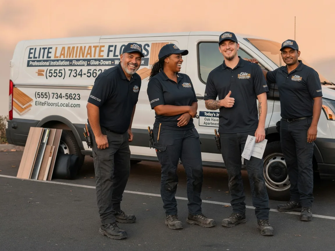 Laminate flooring installation company in Tate, GA
